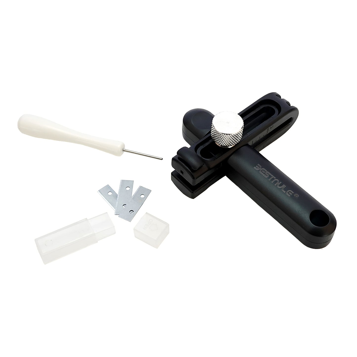 BESTNULE Leather Tools, Leather Strip and Strap Cutter, Leather Cutting Tool, Leather Cutter Adjustable