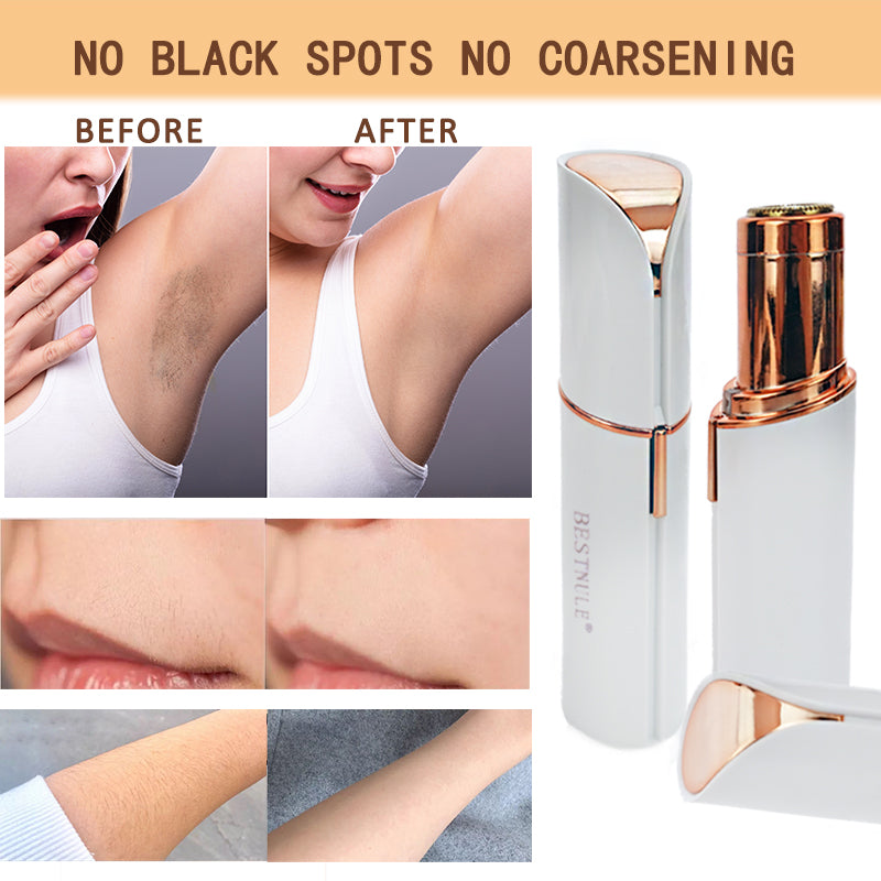 BESTNULE Portable Electric Eyebrow Trimmer Hair Remover For Women Automatic Eyebrow Shavers Mini Face Beauty Tool