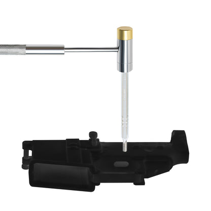 BESTNULE 8 Piece Punch Set, Punch Set, Roll Pin Punch Set, Punch Tools with 1 Metal Tweezers, Made of Solid Material Including Steel Punch and Tweezer, Ideal for Machinery Maintenance