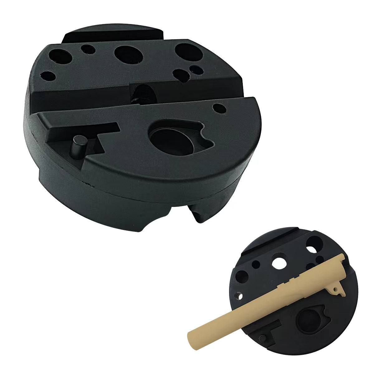 BESTNULE Bench Block Non-Slip Universal Gun Armorers Block,Made with Non Marring Materials